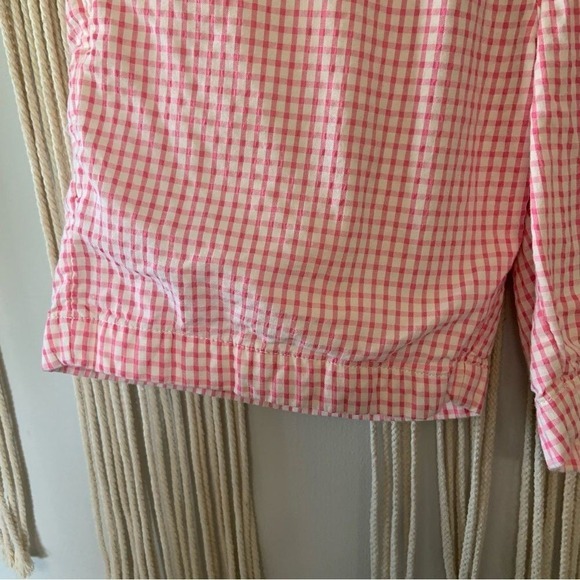 VINEYARD VINES Men's Seersucker Check 7" Breaker Shorts Island Sunset Pink 28 - Picture 4 of 11